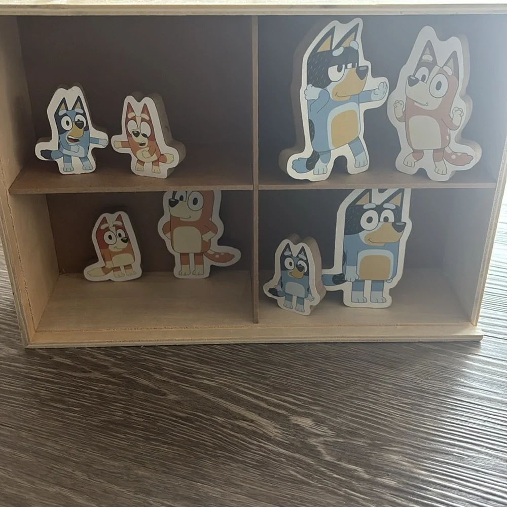 4-Pack Bluey Wooden Puzzles - Picture 7 of 15